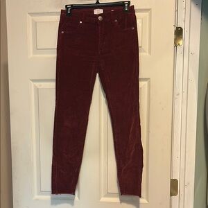 Cotton On Corduroy’s Size 4 Mid Grazer Skinny